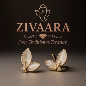 Elegant Butterfly Stud Earrings for Women – Minimal & Chic Design