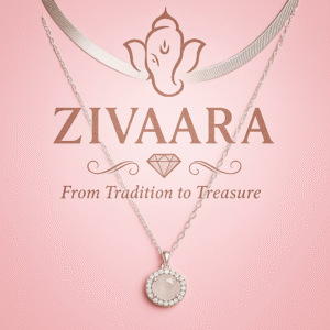 Silver Layered Necklace with Crystal Pendant Chain for Women