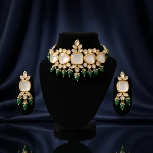 Kundan Choker Necklace Set