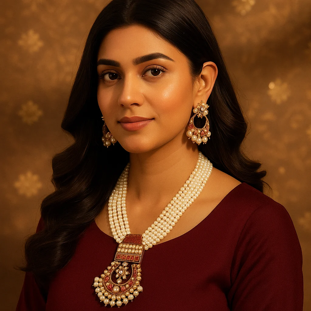 necklace with earrings for women