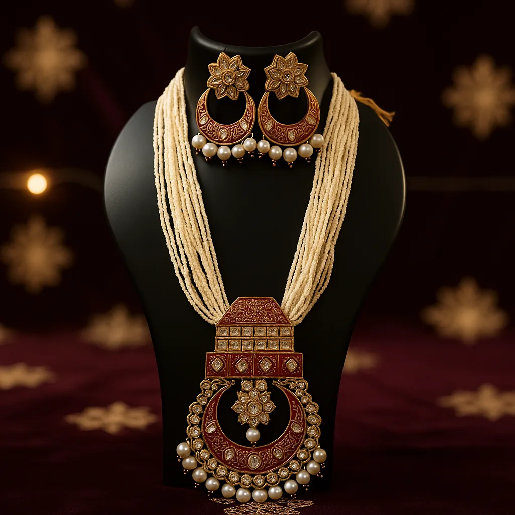 necklace with earrings for women