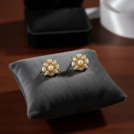Pearl Stud Earrings