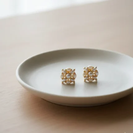 Pearl Stud Earrings