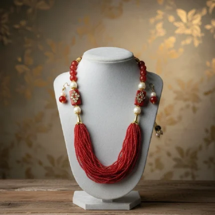 Kundan Tassel Necklace